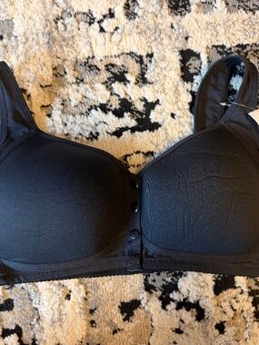 Black Daisy Bra Size 3XL New with tags